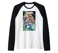 Marvel X-Men Demons And Death from The Ashes Comic Cover Maglia con Maniche Raglan