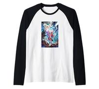 Marvel X-Men Earths Mightiest Mutant Storm Lightning Cover Maglia con Maniche Raglan