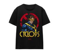 Marvel X-Men Maglietta Ciclope Logo Adulto Unisex (TV17199)