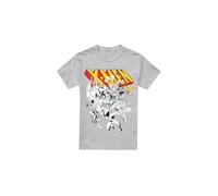 Marvel X-Men Maglietta Squadra Retro Uomo (TV4111)