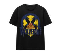 Marvel X-Men Maglietta Wolverine Retrò Adulto Unisex (TV17239)