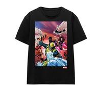 Marvel X-Men Team Defend Maglietta Adulto Unisex (TV17172)