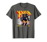 Marvel X-Men Wolverine Info Maglietta, Uomo, Asfalto, 5XL