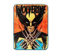 Marvel X-Men Wolverine "Snikt" Coperta In Pile | 45 x 60 Pollici