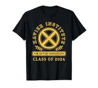 Marvel X-Men Xavier Institute Class of 2024 Grad Graduation Maglietta
