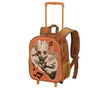 Marvel Zaino 3D con Ruote Piccolo 26 x 34 cm, Capacità 12.5 L, Multicolore Soundtrack