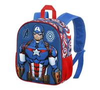 ZAINO ASILO CAPITAN AMERICA AVENGERS 3D 31X26X11 CM