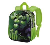 Marvel Zaino 3D Piccolo 26 x 31 cm, Capacità 8.5 L, Verde Superhuman