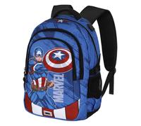 marvel Zaino 'Captain America Gears-PLUS Running' blu / rosso / bianco Bambini marvel One Size