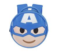 marvel Zaino 'Captain America Send-Emoji' sabbia / blu reale / bianco Bambini marvel One Size
