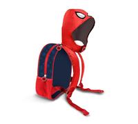 Marvel Zaino con Cappuccio Hood, 26 x 31 cm, Capacità 8.5 L, Rosso Spiderman