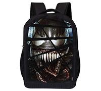 Marvel - Zaino Spider-Man Venom per la scuola, 45,7 cm, per ragazzi, ragazze e bambini piccoli (nero)