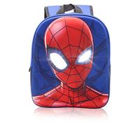 Marvel Zaino Spiderman, scuola materna, CP, primaria, blu, taglia unica, Blu, Taille unique, Taglia unica