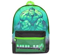 Marvel Zaino ufficiale The Hulk Avengers, zaino per la scuola per bambini, Verde