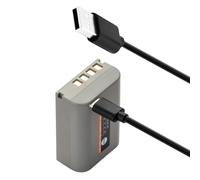 Marveleese BLX-1 - Batteria USB (2250 mAh) con ingresso USB diretto (USB-c), per OM-1