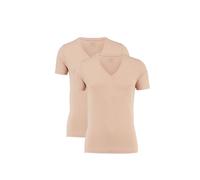 Marvelis Body Fit - Maglietta a Maniche Corte, Scollo a V, Confezione Doppia Pelle M