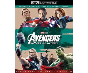 MARVEL'S AVENGERS: AGE OF ULTRON (4K UHD Blu-ray) Robert Downey Chris Hemsworth