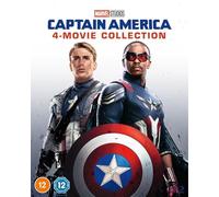 Marvel's Captain America 1-4 Collection BD [Blu-ray] [Region A & B & C] - NUOVO