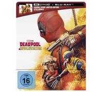Deadpool & Wolverine Limitata steelbook Edizione 4K blu ray+ ray Nuovo &