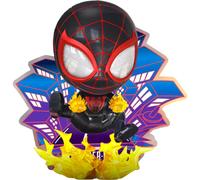 Marvel's Spider Man Miles Morales Venom Blast Cosbaby Bobble 3,5" Figura Hot Toy