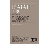 Marvin A. Sweeney Isaiah 1-39 (Tascabile) Forms of Old Testament Literature