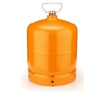 Marvin Bombola Gas Ricaricabile da Campeggio Barca Vuota per Butano (UN1965) Tappo con Maniglia Portatile Uscita Valvola M16X1,5 F (Bombola 3Kg)