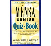 Marvin Grosswirth Abbie Salny The Mensa Genius Quiz Book (Tascabile)