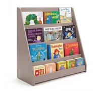 Marvin Libreria Montessoriana per Bambini Kido in Legno con 4 Ripiani Frontali, Porta Libri Montessori per Cameretta, Scaffale Educativo Basso con Bordi Arrotondati, Mobile Porta Libri per Bambini