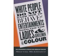 Marvin McAllist White People Do not Know How to Behave at Entertainm (Tascabile)