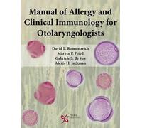 Marvin P. Fried Manual of Allergy and Clinical Immunology for (Copertina rigida)