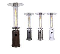 Marvin Stufa A Fungo Gas Bombola Gpl Da Esterno Portatile Cilindro Arredo Riscaldante Per Terrazzo Patio Giardino Locali Ristoranti Bar In Acciaio Potenza 13 Kw (moka)