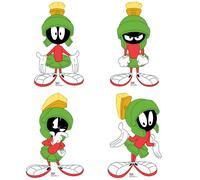 Marvin The Martian Cartone Ritaglio Multi Confezione Di 4 Mini Looney Tunes