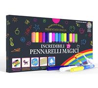 Marvin's Magic - 25 incredibili penne magiche - Ottimo come regalo - Set magico per bambini + penne per arti e mestieri