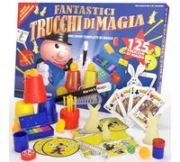 Marvin's Magic - Set Magico per Bambini - Scatola di Trucchi, Incredibili Trucchi Magici per Bambini - Include Bacchetta Magica, Trucchi con Le Carte e Molto Altro - 125 Trucchi Magici