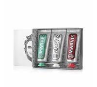 Marvis Dentifricio 3 Sapori - Collezione da Viaggio con Menta Classica e Cannella (3 Tubi da 25 ml)