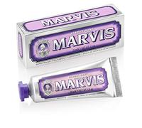 MARVIS® Jasmin Mint 25 ml I Dentifricio con note floreali dei fiori di gelsomino I rimuove placca e rivestimenti ostinati I con fluoruro I dimensioni da viaggio
