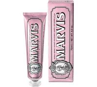 Marvis Dentifricio gengive sensibili alla menta, 75 ml, aiuta a rimuovere la placca dentale e ridurre la sensibilità delle gengive, freschezza duratura