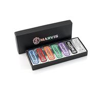 Marvis Set di mini dentifrici aromatizzati (7 x 25 ml) - Set di dentifrici da viaggio per una freschezza duratura - Set di 7 mini dentifrici