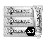 Marvis Smokers Whitening Mint Dentifricio 3 × 85 ml Dentifricio sbiancante
