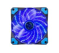 MARVO FN10RD - 120 mm Case Fan Cooling Fan for PC LED Anti-Vibration Low Noise C