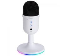 Marvo Mic-06 Wh Wired Microphone Rgb White NUOVO