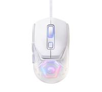 Marvo Mouse FIT LITE G1 FIT LITE G1 WH, 12000DPI, ottico, 7sp\., wired USB, bianco, gaming, RGB retroilluminazione