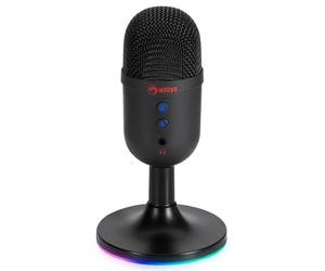 Marvo Scorpion MIC-06 Blast 40 USB RGB Noise Cancelling Wired Microphone Black