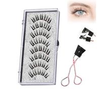 Marvulur Magnetic Eyelashes, Marvulur Salon Quality Reusable Magnetic Eyelash Kit, No Glue Needed, Easy to Wear and Remove(MB11K-5)