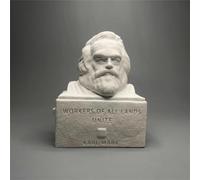 Marx Busto Marx Statua Scultura Gesso Figura, Decorazione Casa Moderna e Collezione Schizzo Pratica Fai Da Te Arte