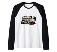 Marx Engels Lenin Stalin Mappa Maglia con Maniche Raglan