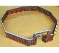 Marx Giocattoli MXR-FOAP-N " Fort Apache Cancello " 54mm Americano West Soldato