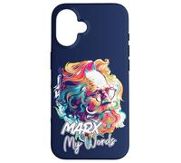 Marx My Words Funny Philosophy Lover Citazione Filosofo Custodia per iPhone 16