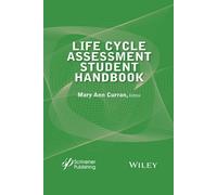 Mary Ann Curran Life Cycle Assessment Student Handbook (Copertina rigida)