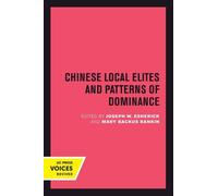 Mary Backus Rankin Chinese Local Elites and Patterns of Dominance (Tascabile)